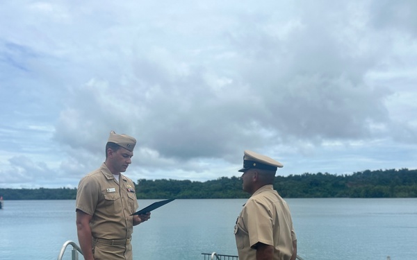 CUCS Corona Reenlistment