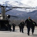 Alaska Military Youth Academy cadets fly with the Alaska Army National Guard