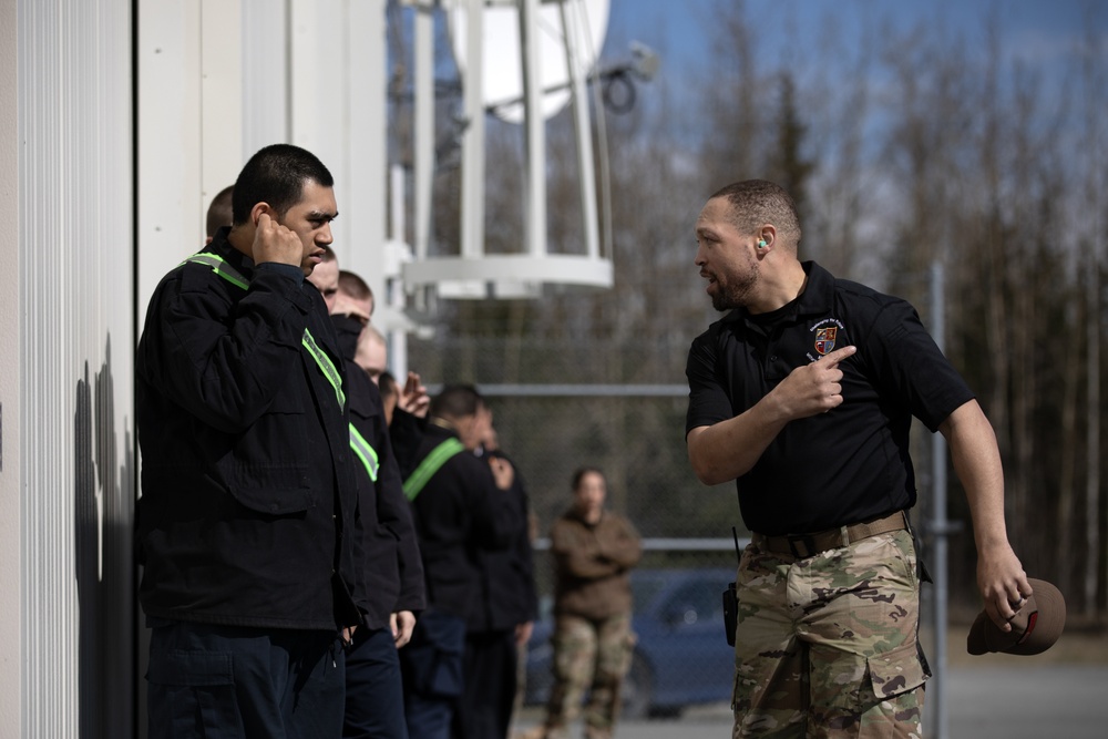 Alaska Military Youth Academy cadets fly with the Alaska Army National Guard