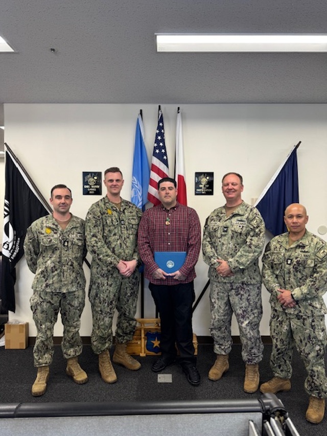 CFAS Sailor Awarded NAM for Lifesaving Efforts