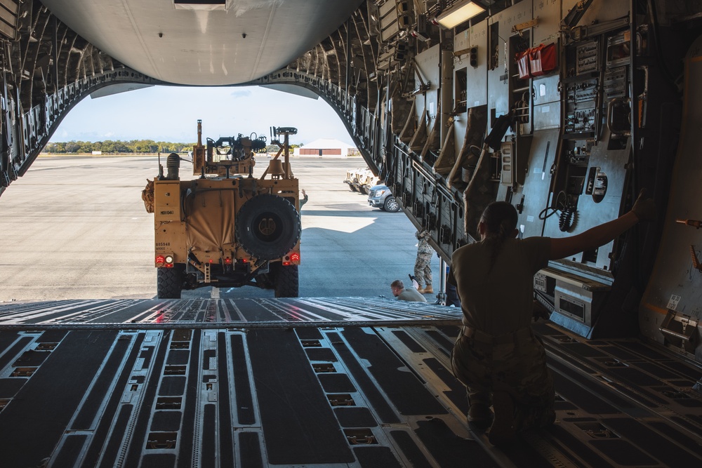 3d MLR conducts a loading operation with MADIS