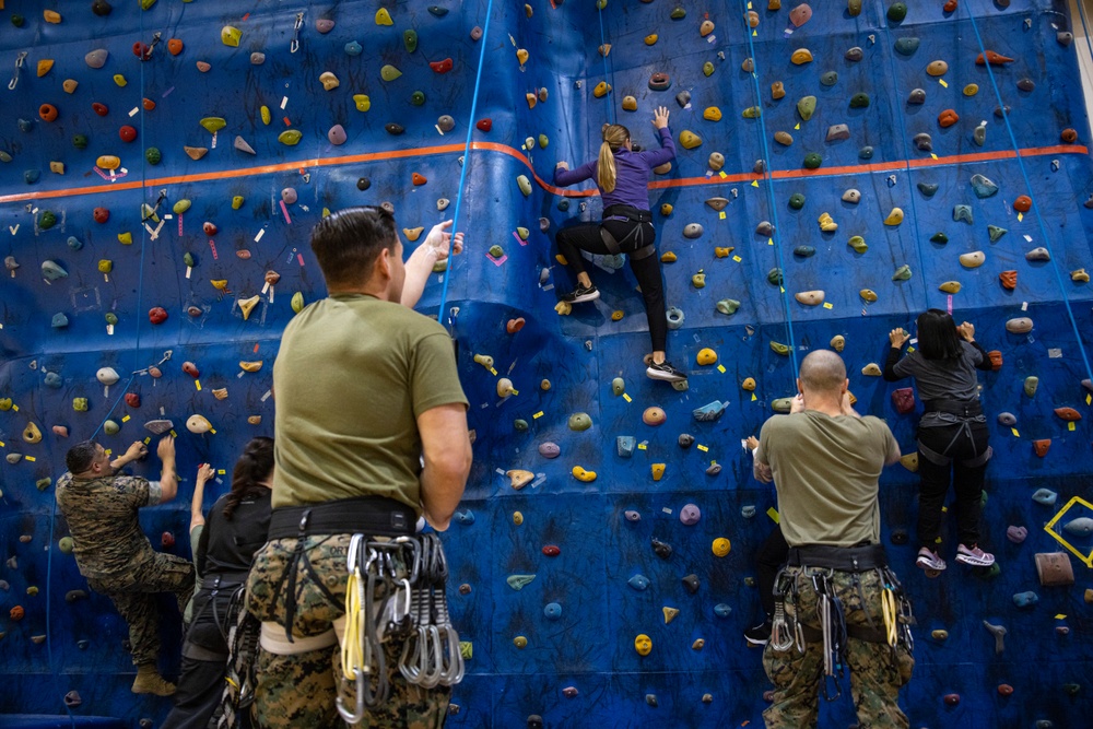 MARFORK and ROK Marine Corps Spouses participate in Jane and John Wayne day