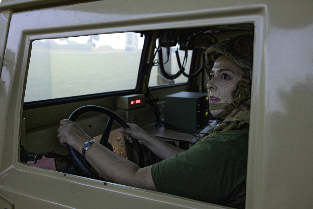 MARFORK and ROK Marine Corps Spouses participate in Jane and John Wayne day