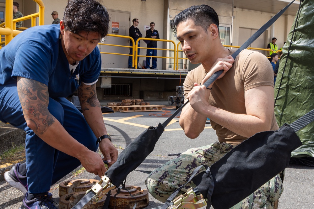 USNMRTC Yokosuka Conducts Mass Casualty Drill