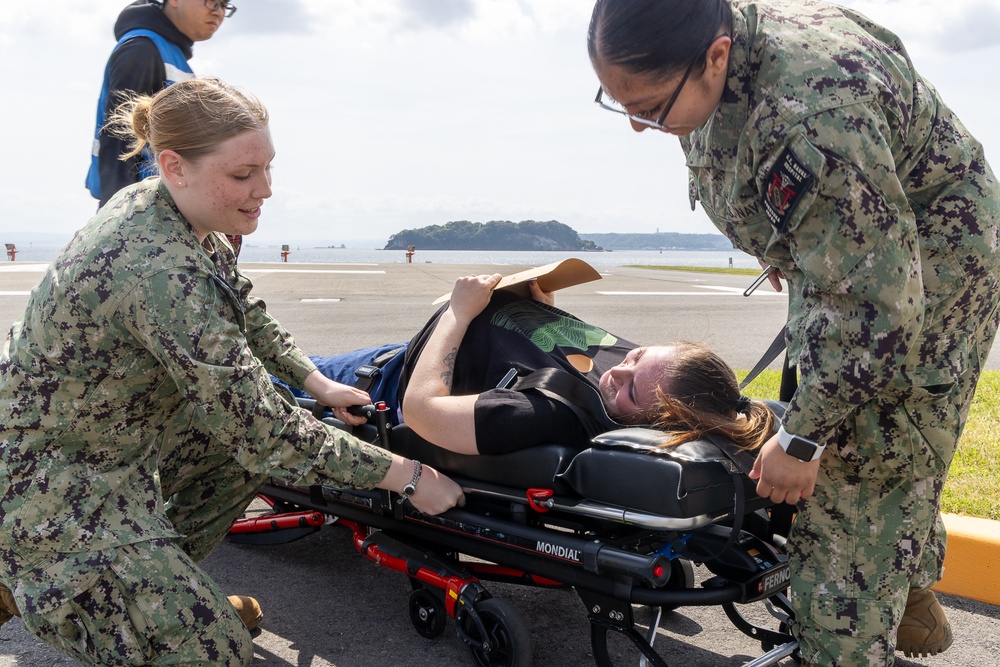 USNMRTC Yokosuka Conducts Mass Casualty Drill