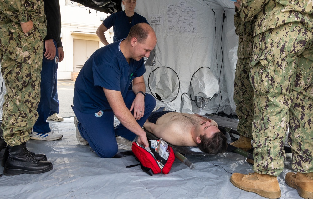 USNMRTC Yokosuka Conducts Mass Casualty Drill