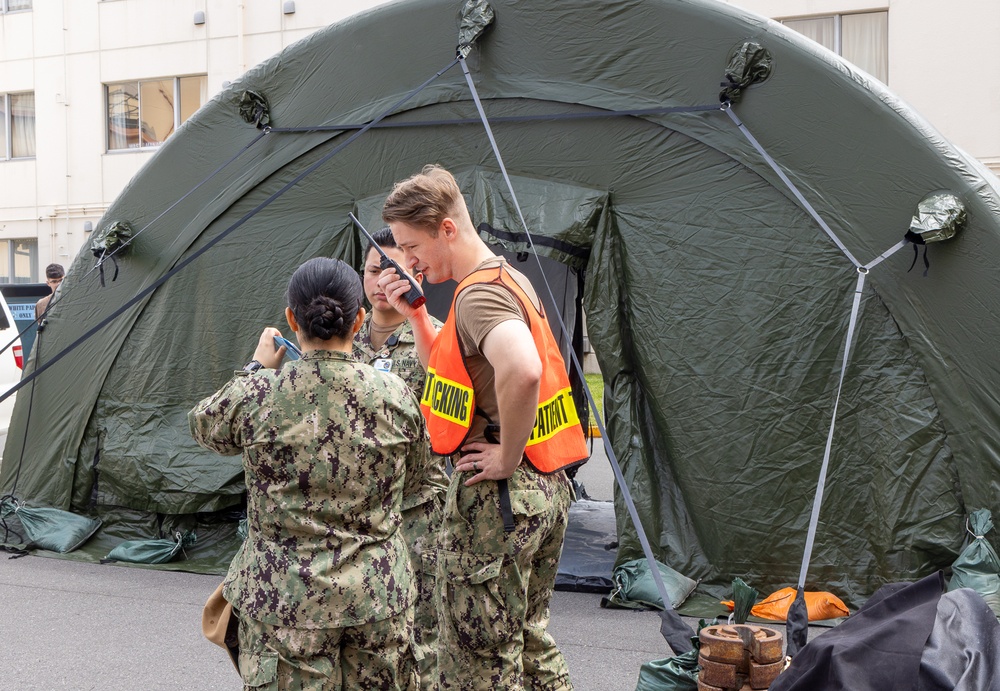 USNMRTC Yokosuka Conducts Mass Casualty Drill