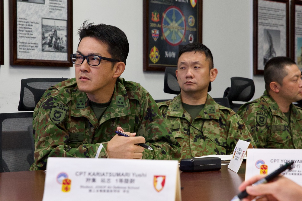 38th Air Defense Artillery Brigade Partipcates in USAR-J Co-Op Program