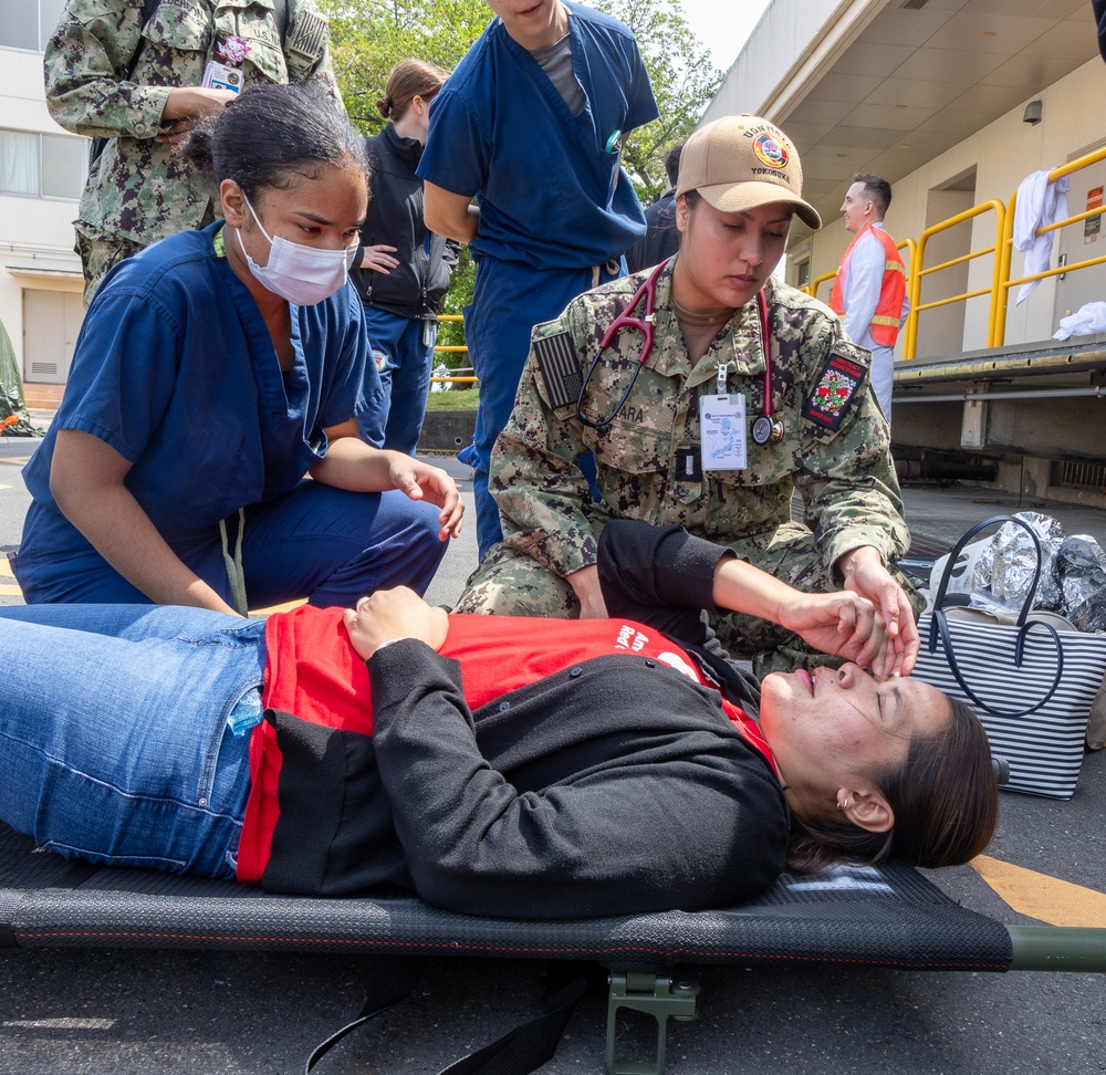 USNMRTC Yokosuka Conducts Mass Casualty Drill