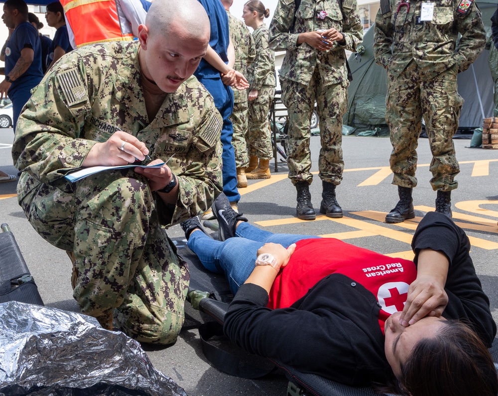 USNMRTC Yokosuka Conducts Mass Casualty Drill