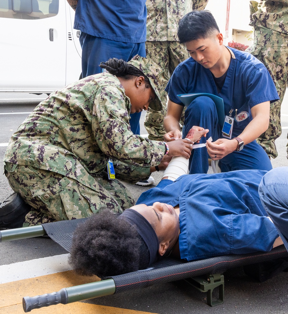 USNMRTC Yokosuka Conducts Mass Casualty Drill