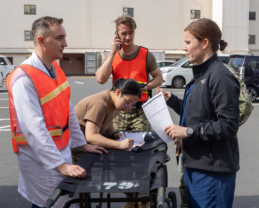 USNMRTC Yokosuka Conducts Mass Casualty Drill