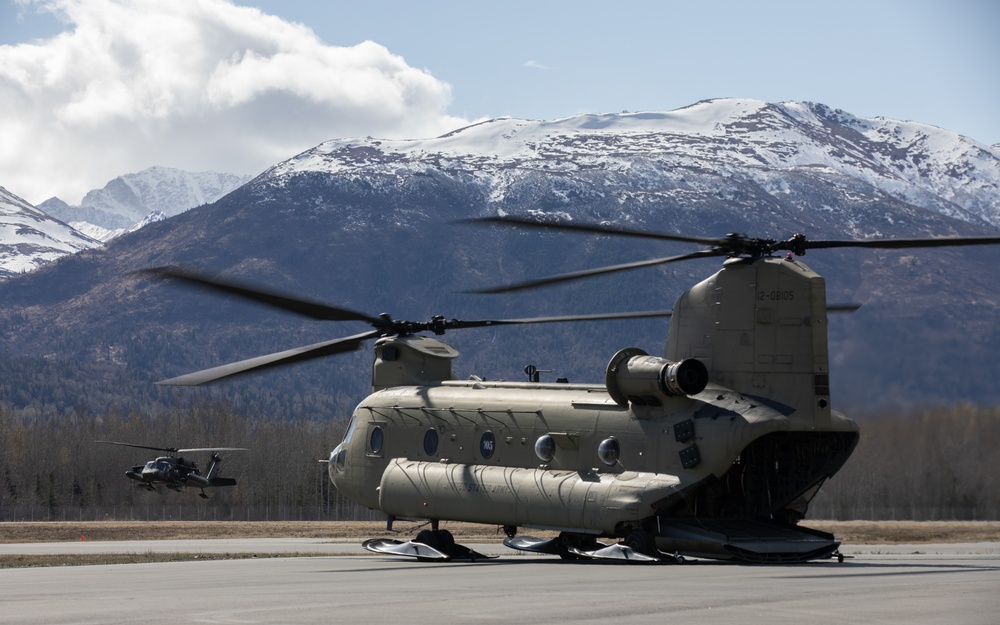 Alaska Army National Guard helicopters