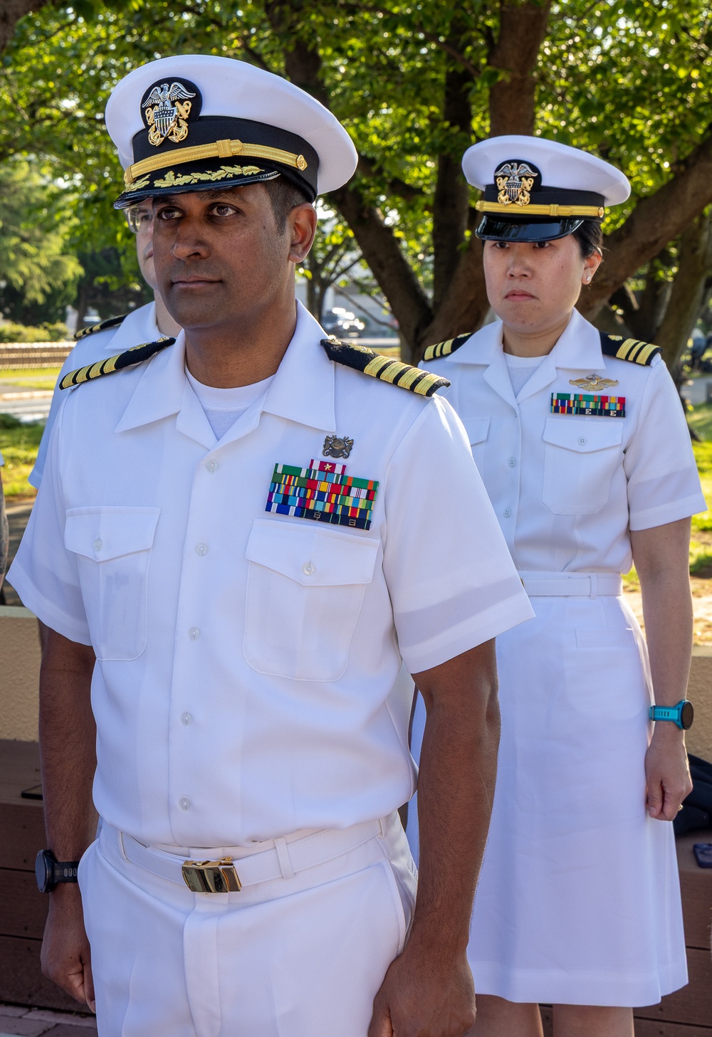 USNMRTC Yokosuka DSS Dress White Inspection