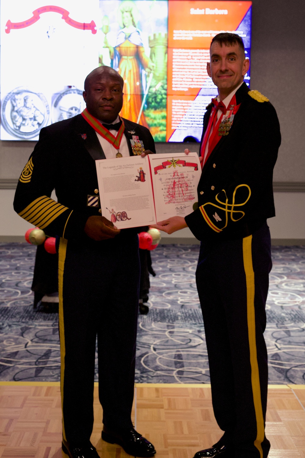 38th Air Defense Artillery Brigade St. Barbara's Day Ball 2024