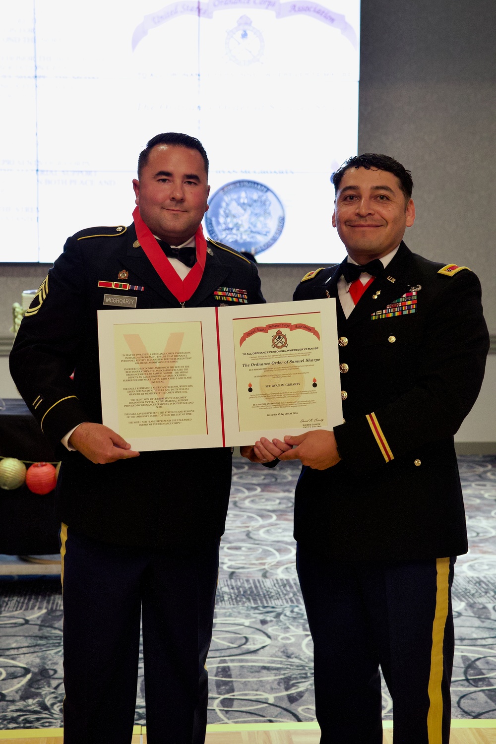 38th Air Defense Artillery Brigade St. Barbara's Day Ball 2024