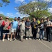 Leeward Community High School Volunteers at Nioi'ula Heiau