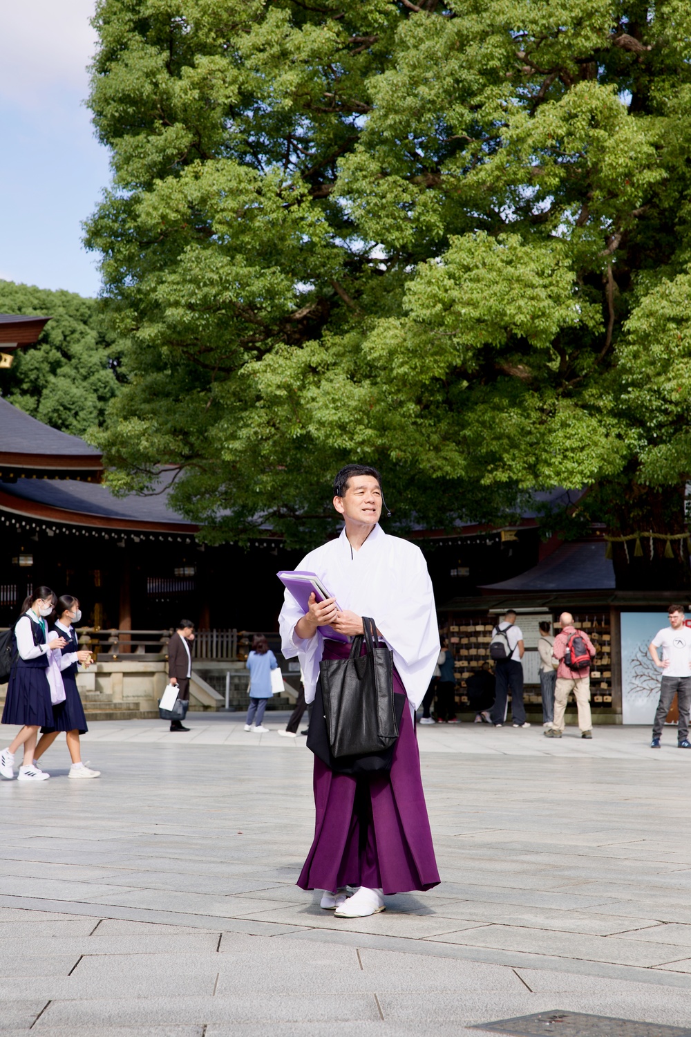 38th Air Defense Artillery Brigade Staff Conducts Staff Ride at Meiji Shrine