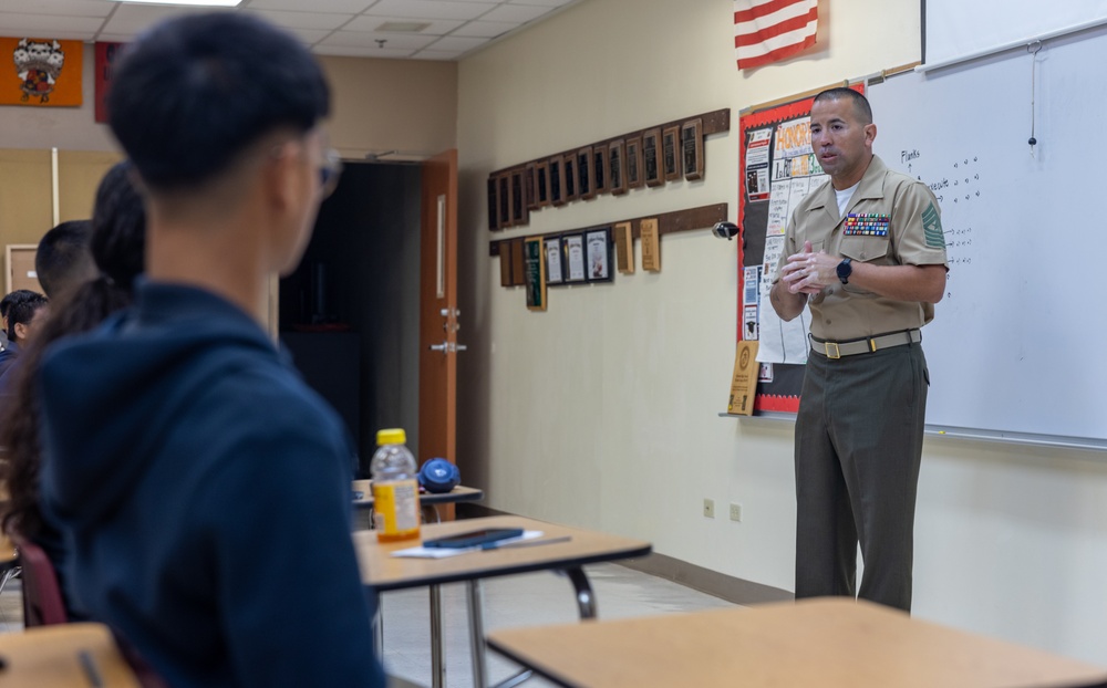 Camp Blaz command wishes Okkodo Highschool JROTC farewell