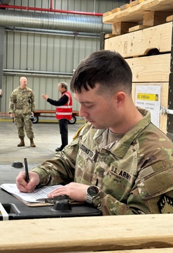 AFSBn-Benelux issues APS-2 vehicles, CBRN equipment to chem company for DEFENDER 25 [Image 1 of 11]