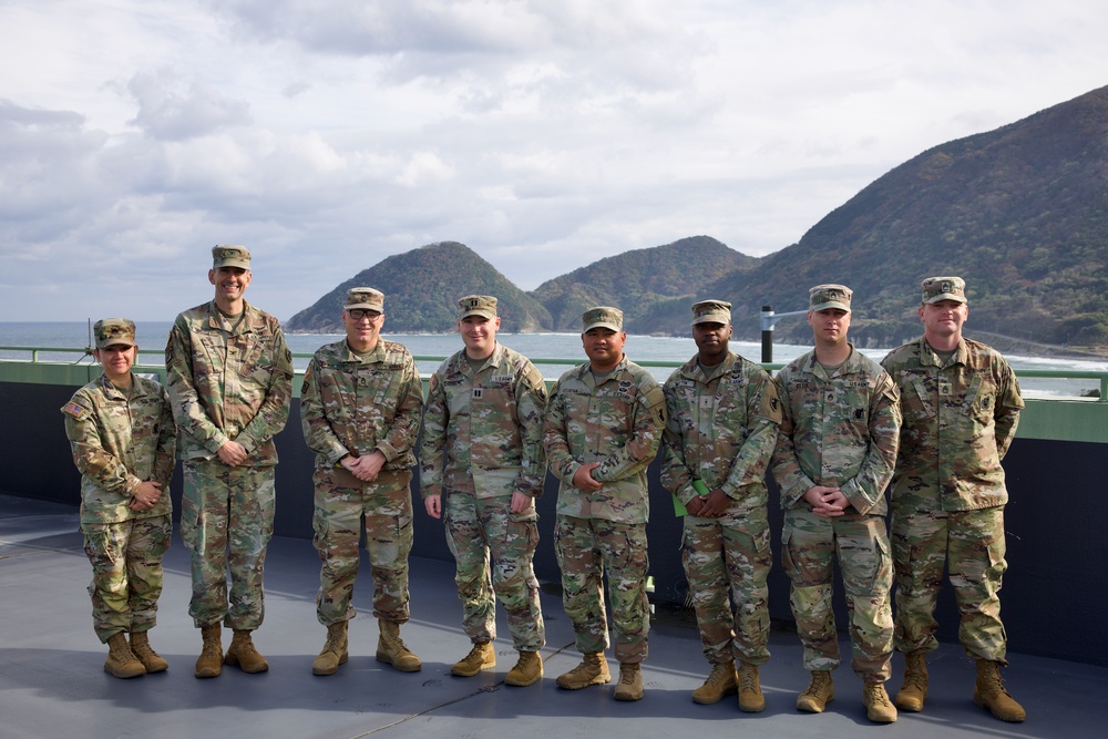 Brigade Command Team conducts Kyogamisaki Site Visit during Thanksgiving