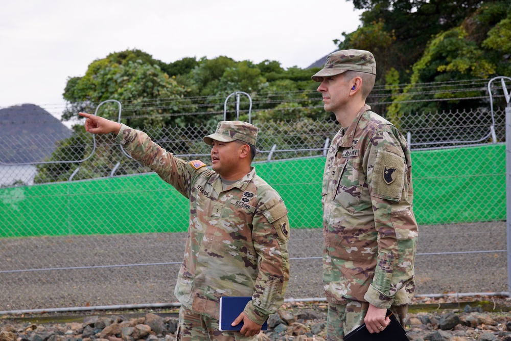 Brigade Command Team conducts Kyogamisaki Site Visit during Thanksgiving