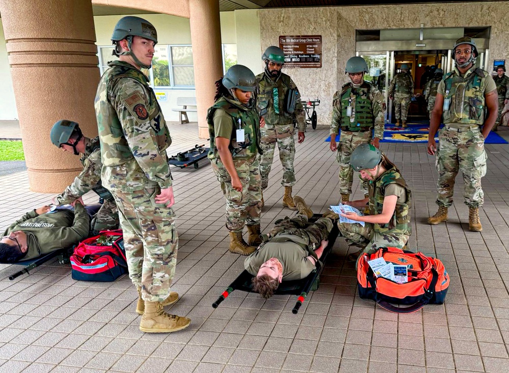 BH 25-2: 18th MDG and USNHO hold joint medical readiness exercise