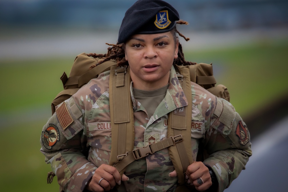 US, JASDF participate in ruck march during National Police Week