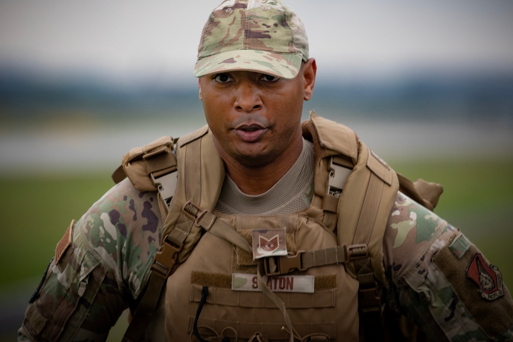 US, JASDF participate in ruck march during National Police Week