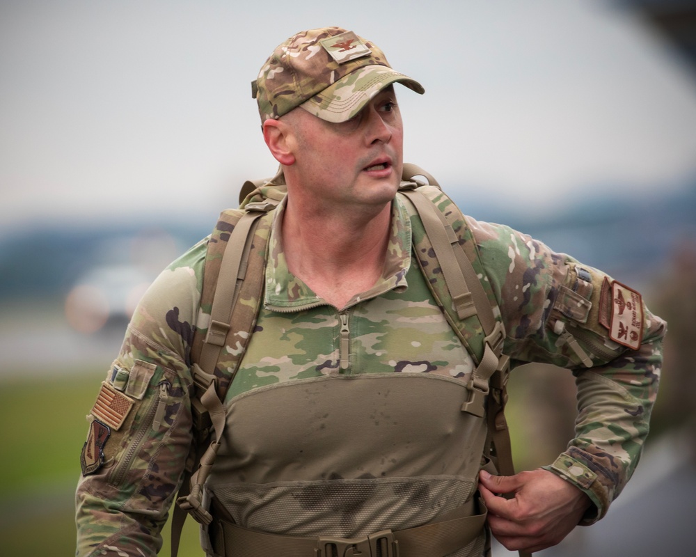 US, JASDF participate in ruck march during National Police Week