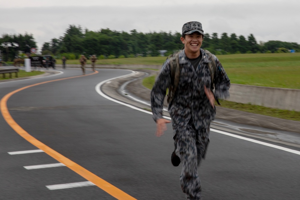 US, JASDF participate in ruck march during National Police Week
