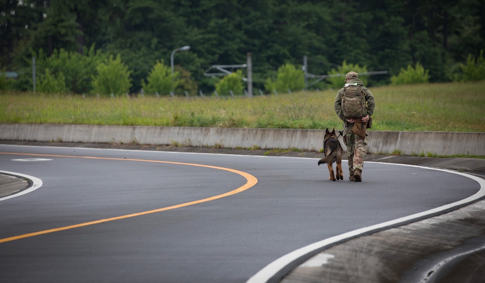US, JASDF participate in ruck march during National Police Week
