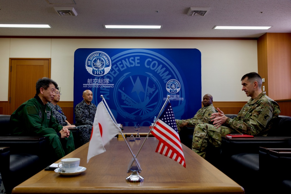 Japanese Air Self Defense Force Air Defense Command Visit