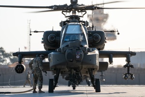 Renegade Troop, 3rd ACR Soldiers keeping helicopters fueled for flight