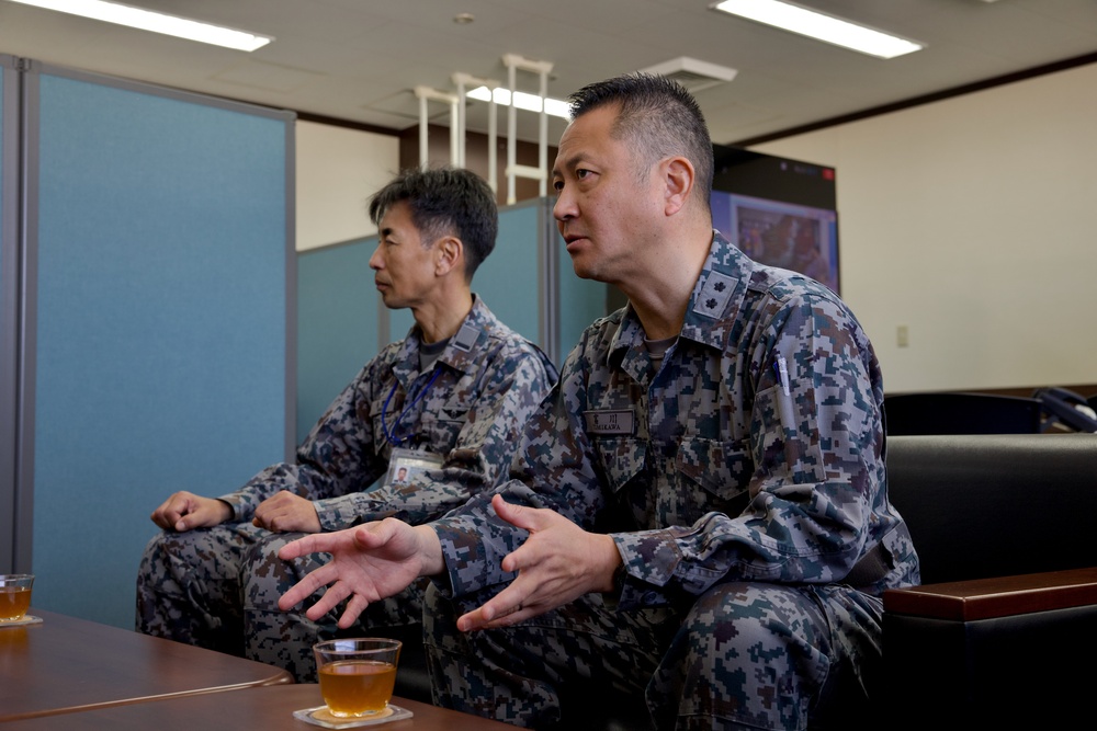 Japanese Air Self Defense Force Air Tactics Develpment Wing Visit