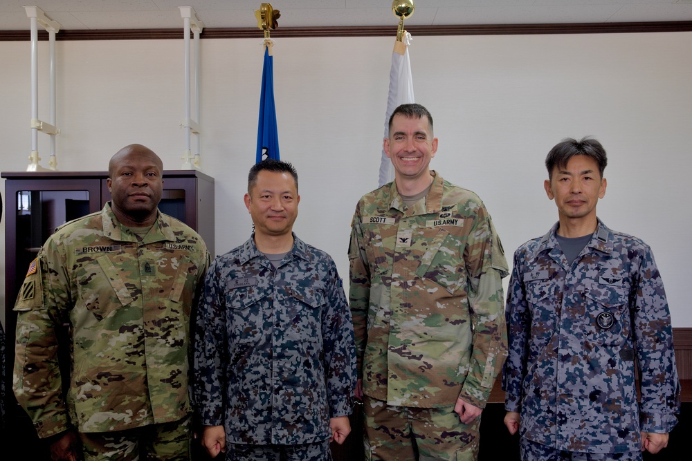 Japanese Air Self Defense Force Air Tactics Develpment Wing Visit