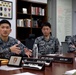 Koku-Jieitai Officers Visit 38th Air Defense Artillery Brigade