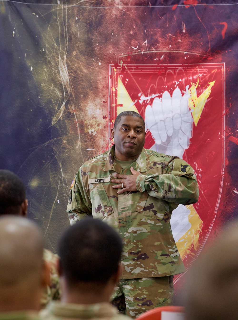 Sergeant Major Jason Lewis Promoted to Command Sgt. Maj.