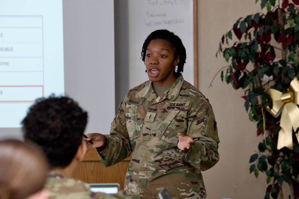 Brigade S1 Hosts Human Resources University