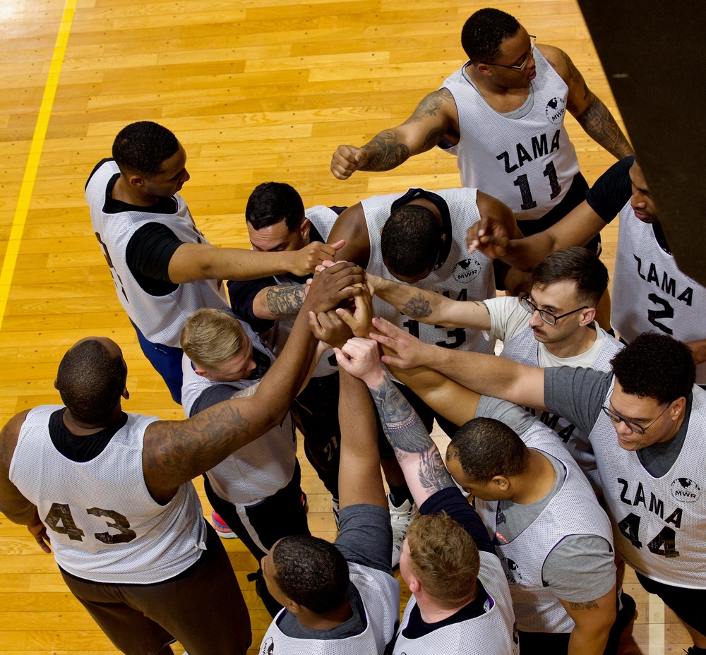 38th Air Defense Artillery Brigade Wins USAG-J Commander's Cup in Basket Ball