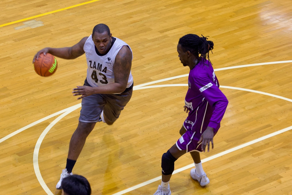 38th Air Defense Artillery Brigade Wins USAG-J Commander's Cup in Basket Ball