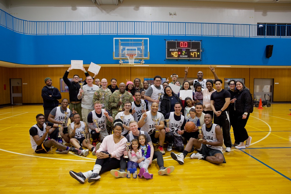 38th Air Defense Artillery Brigade Wins USAG-J Commander's Cup in Basket Ball