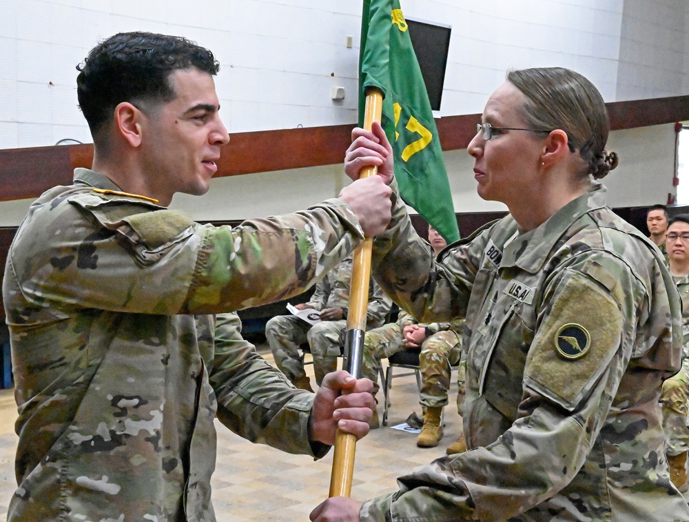247th MP Detachment Welcomes New Commander