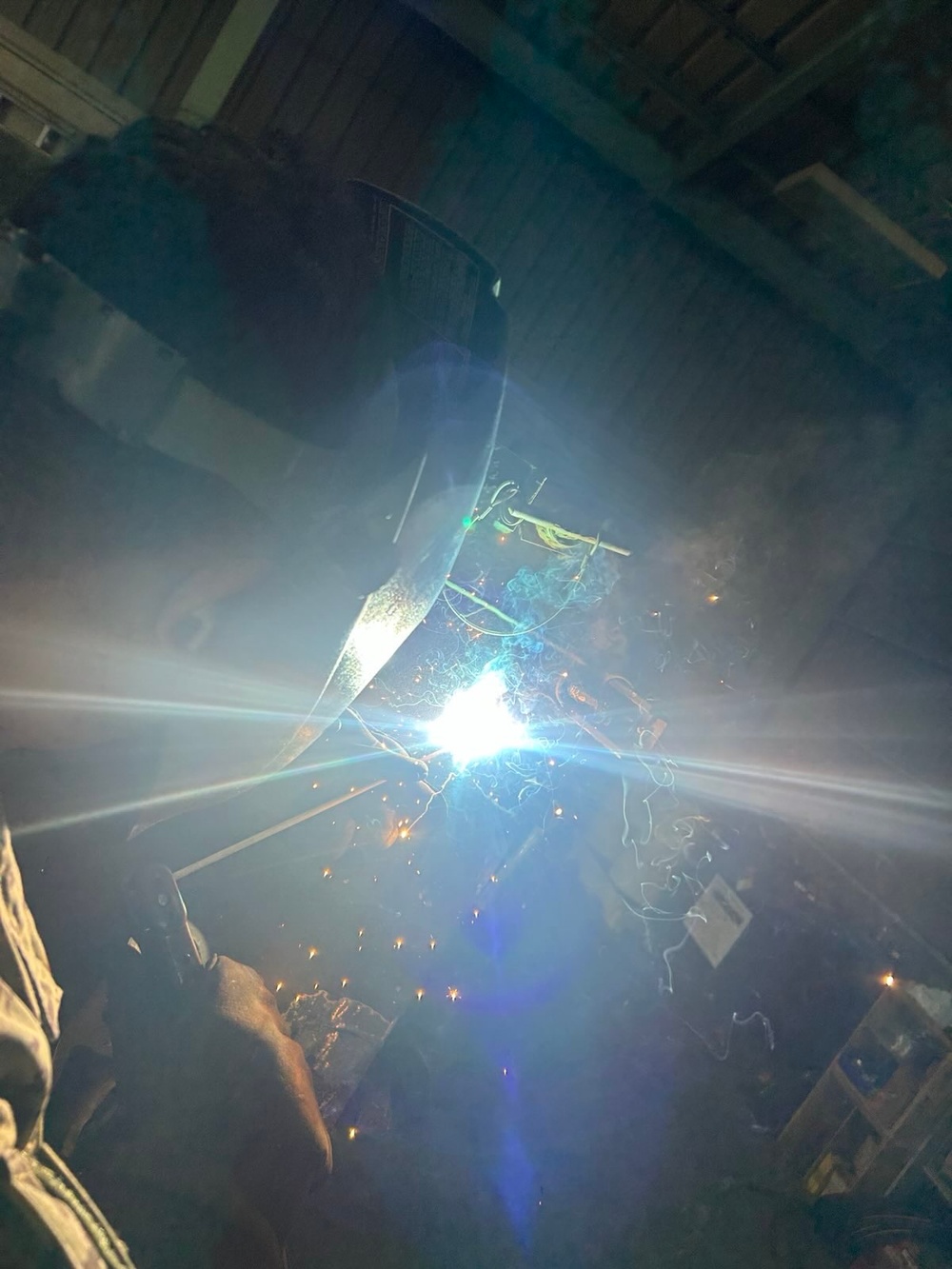 NMCB-3 Performs CESE Maintenance and Welding at MCAS Iwakuni