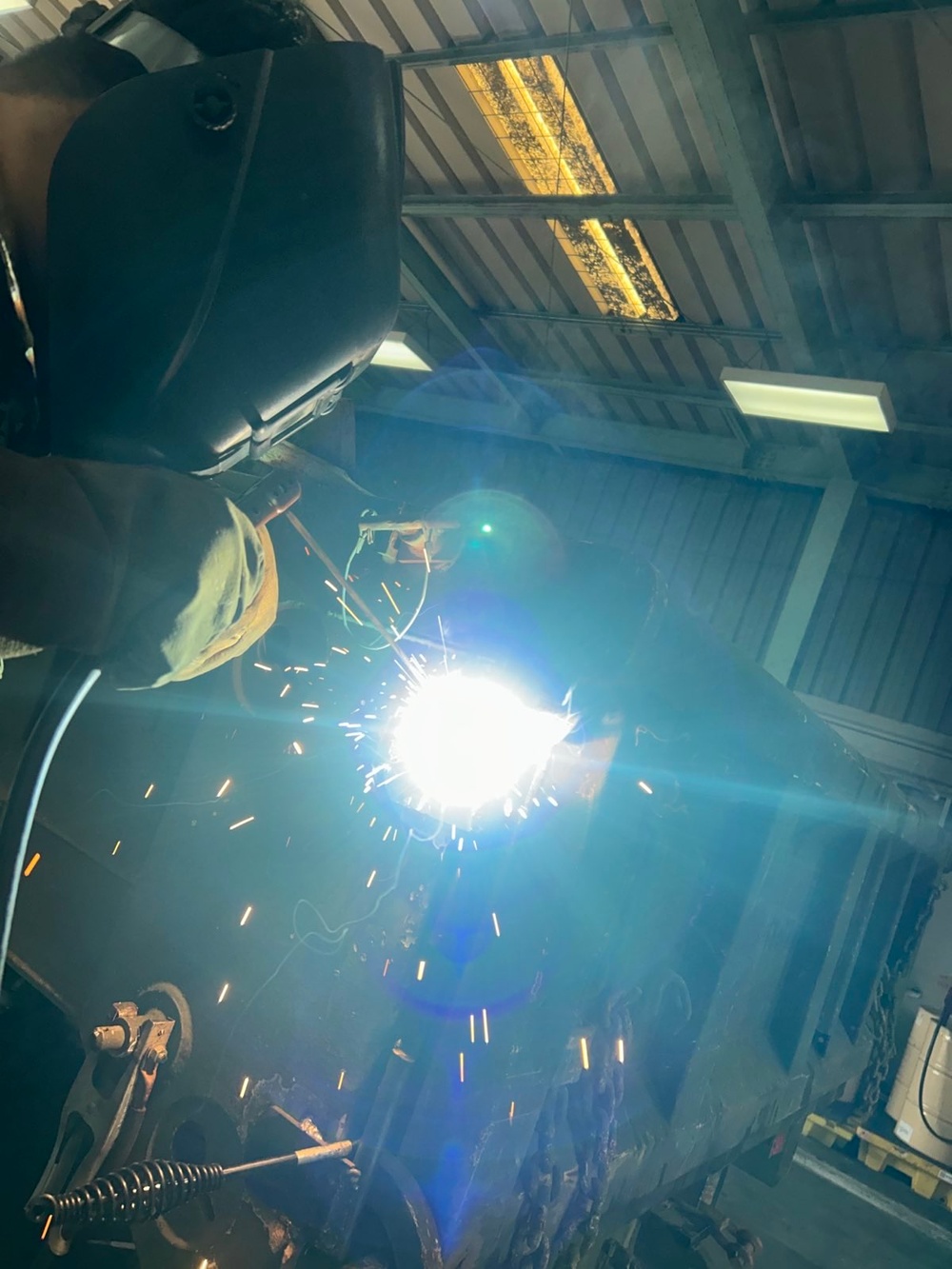NMCB-3 Performs CESE Maintenance and Welding at MCAS Iwakuni