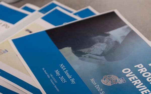 NDSP SLO Christopher McKibbin visits NSA Souda Bay