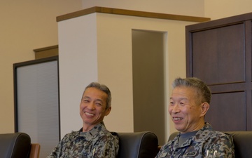 Japanese Air Self Defense Force Western Air Defense Force Visit