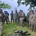 Reserve Marines Lead Martial Arts, Weapons Training with São Toméan Military