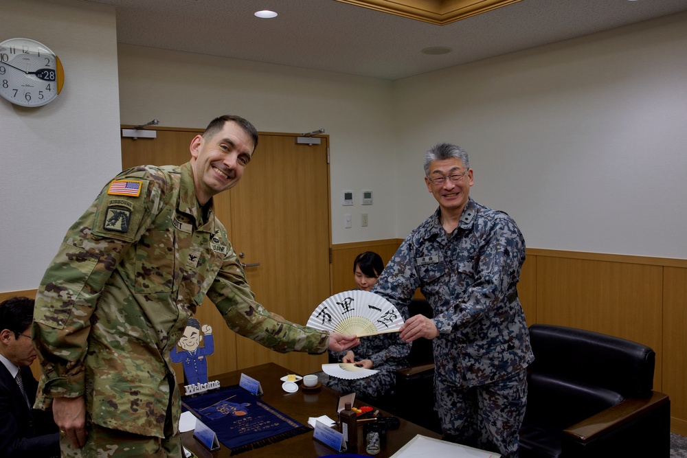 Japanese Air Self Defense Force Western Aircraft Control and Warning Wing Visit