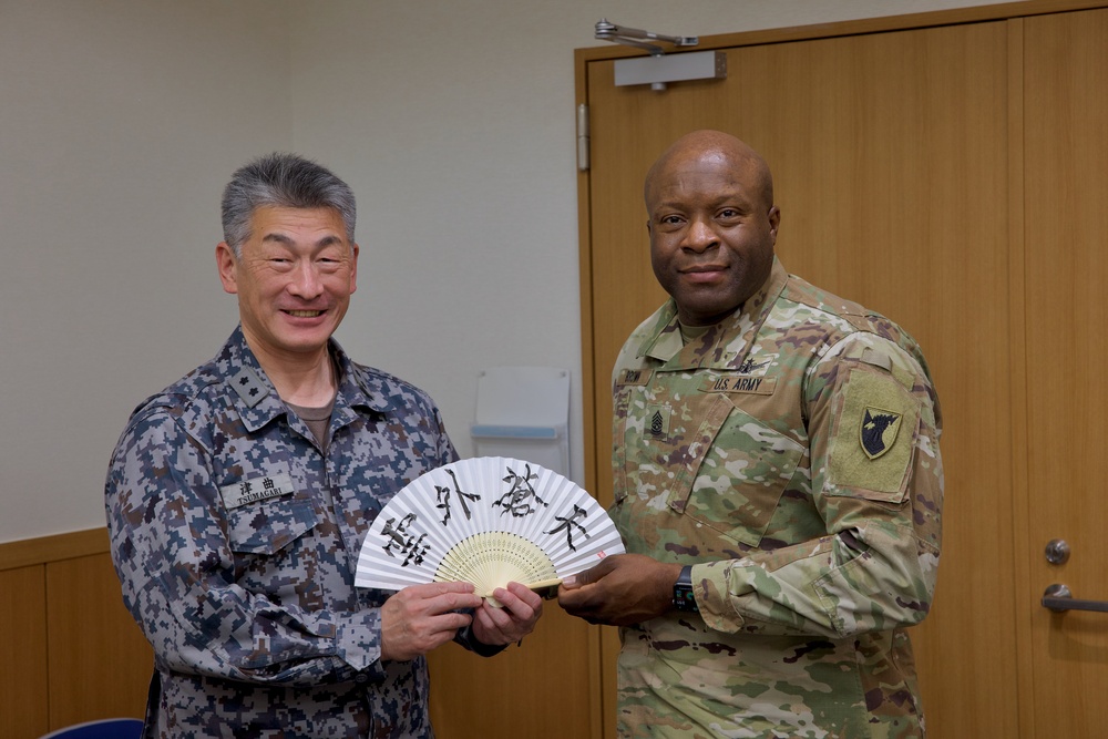 Japanese Air Self Defense Force Western Aircraft Control and Warning Wing Visit